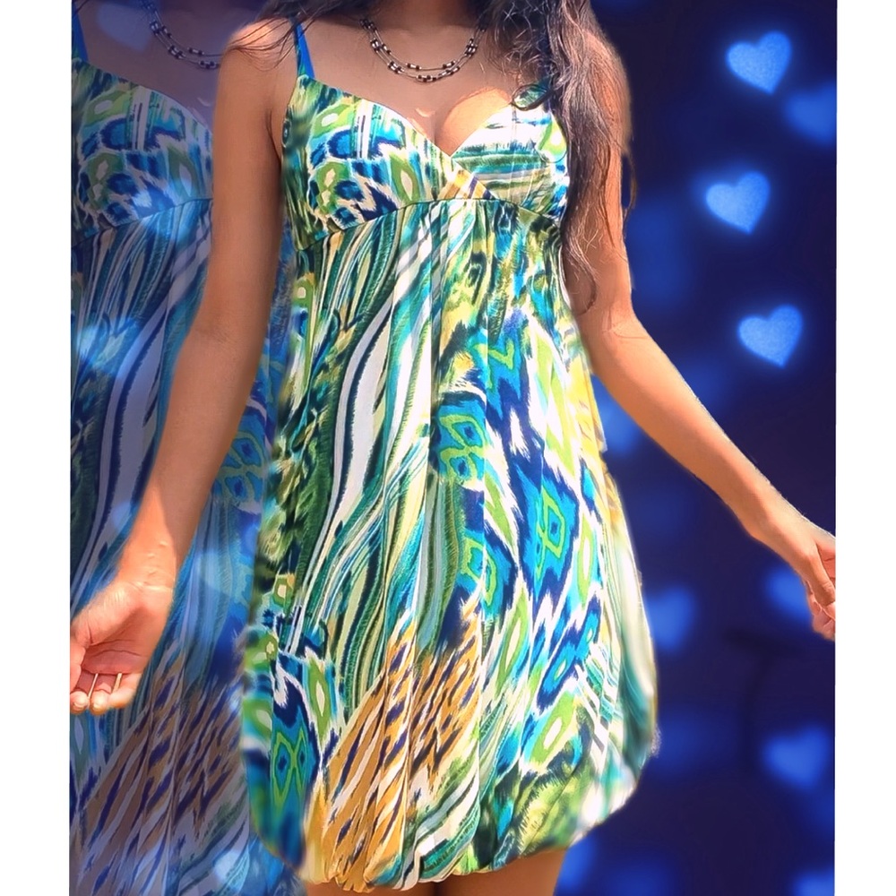 Y2K Styled Boho Dress